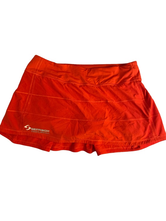 lululemon athletica Pants - Lululemon Orange /Red Active Skort-8